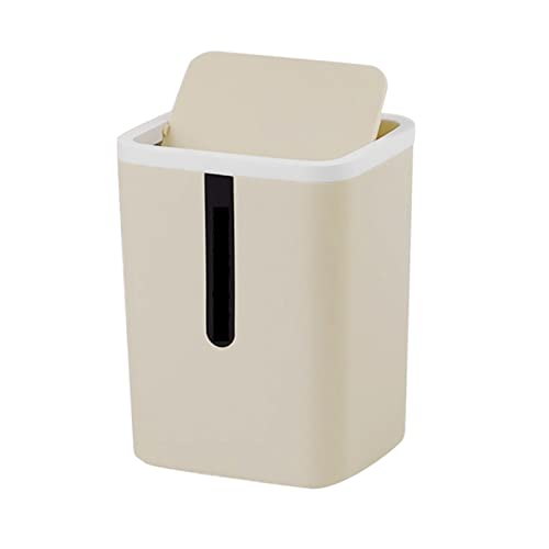 Конзерви за отпадоци од Аимаја, мини десктоп ѓубре може да таблети пластични отпадоци со капакот на капакот за отпадоци за ѓубре за ѓубре