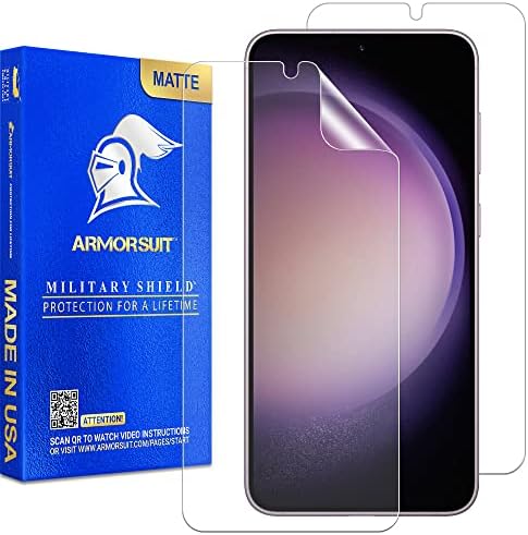 Armorsuit 2 Pack ArpeyShield Prayer заштитник дизајниран за Samsung Galaxy S23 5G Case Friendly HD Clear Film - Направен во САД