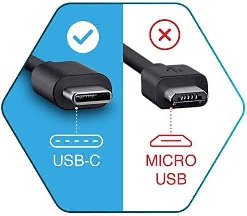 PWR+ USB-C Полнач За Boox Забелешка Нова Воздух 2 eNote Хартија Таблети USB Тип Ц Адаптер За Напојување -