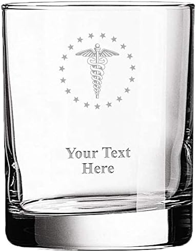 Персонализирани Чаши За Пиење - 10,5 мл Прилагодено Врежани Медицински Професионални Карпи Стакло Подарок Премиер