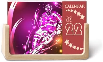 Спортско Скијање Хокеј На Мраз Цртан Филм Илустрација 2022 Биро Календар Планер 12 Месец