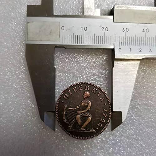 АВЦИТИ Антички Занаети 1722 Ирски Бакар Монета На Големо 1491