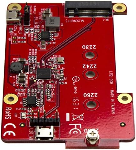 Startech.com Raspberry Pi Board - USB 2.0 480Mbps - USB во M.2 SATA Converter - USB до SATA Raspberry Pi SSD