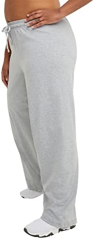 Championенски женски плус големина Jerseyерси џемпери, женски панталони за влечење, памучни џемпери, 31,5 “