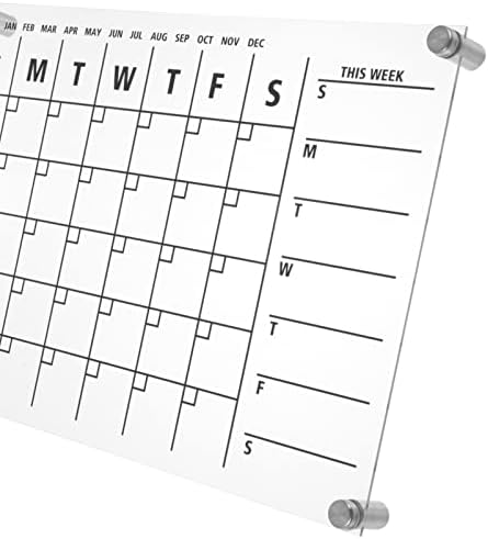 Одбор за пишување пораки за продуктивност на Тофику, суво избришано меморирање и календарски планер за еднократно користење вклучува