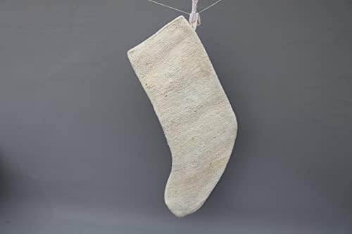 Подарок за перница Сарикаја, Божиќно порибување, бело порибување, божиќни чорапи од коноп, порибување на Килим, порибување на Санта Круз, Божиќно порибување, 404