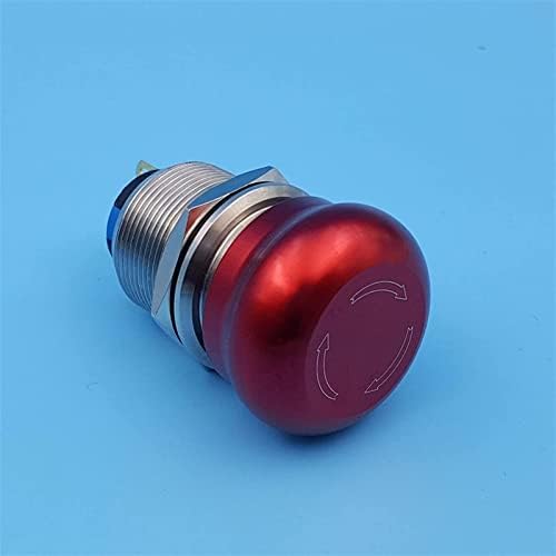 Bienka Switch Encoder Водоотпорен 22мм метал 3pin 1NO 1NC итен стоп ротационен печурки копче за копче за копче на копчето