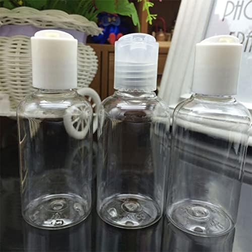 Лосион за патувања Cabilock 45 парчиња козметички печат пластични шишиња за полнење чисти шишиња за лосион празно шишиња за миење