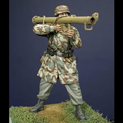 Goodmoel 1/35 WWII германски војник смола фигура / необјавен и необоен војник минијатурен комплет / HC-5124