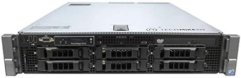 Сервер за виртуелизација на високо ниво 12-јадрен 128 GB RAM 12TB RAID DELL POWEREDGE R710 BEZEL и шини