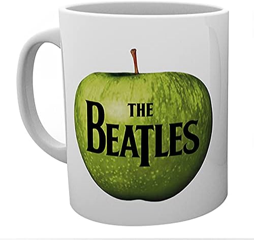 Gbeye The Beatles Apple Ceramic Cafe Cape чај од 11 мл. Музички уметник бенд за пиење дома и кујна суштински подарок