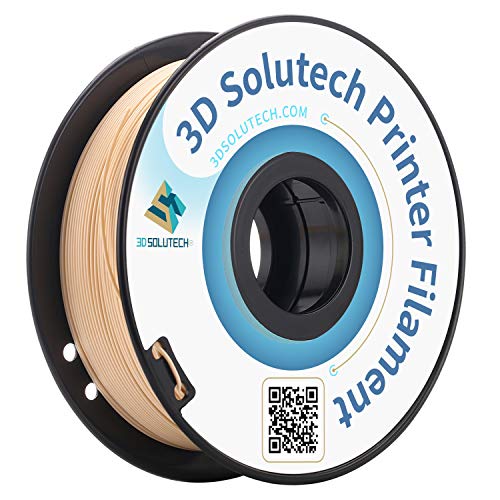 3D Solutech Beige 3D печатач PLA FILAMENT 1.75mm Филамент, димензионална точност +/- 0,03 mm, 2,2 lbs - 3DSBIGPLA