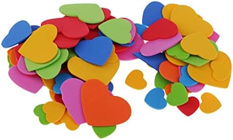 Misppro 200 парчиња разновидни парчиња срцеви пена за декорација на свадбени забави DIY