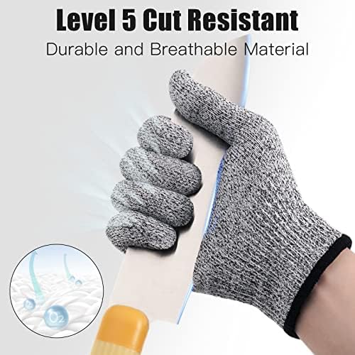 Glattever исечени отпорни нараквици Ниво 5 храна оценка за намалување на ракавици за сечење на ракавици за сечење кујна
