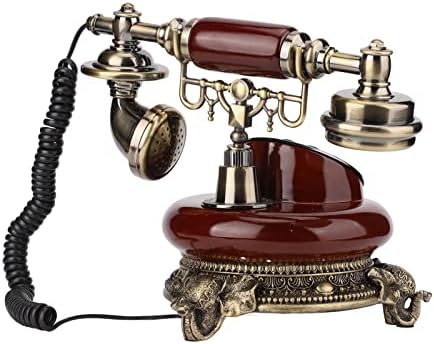 Гроздобер Телефон, FSK и DTMF Caller ID Еден клуч за реновирање на рацете бесплатно дигитален кабел ретро фиксна телефон со