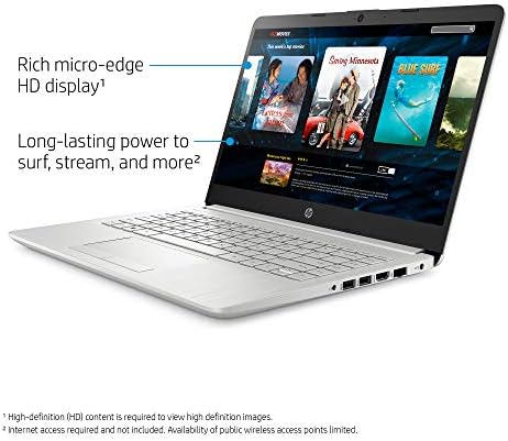 HP Најнови Лаптоп-AMD Ryzen 3-3250U-14 HD 1366x768-Radeon Vega 3 Графика-16GB DDR4 RAM 1TB NVMe SSD-WiFi5-Bt-Тип-C-HDMI-RJ45-Webcam - Windows