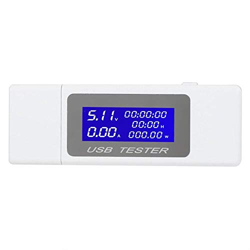 Fafeicy USB тестер мултифункционален капацитет на напон на напон DC дигитален мерач на волтметар, 0-150W, амперметар