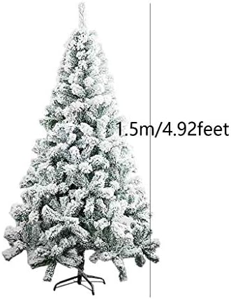 Вештачката Елка Од Снегулка Со Метална Потпора Лесно Се Собира Напредни 4,92 Стапки За Празнична Декорација