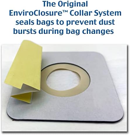 Замена на EnvIrocare замена на микро филтрација вакуумски кеси за прашина направени за да одговараат на канистри за Hoover R30. 10 торби и