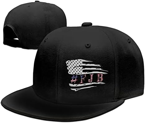 Ебам chatsо Бајден Снајпбек капи за мажи Бејзбол капа, прилагодлива рамна сметка за камиони