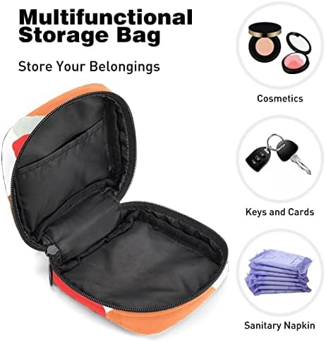 Торба за период на санитарна салфетка, санитарна торба за салдо, санитарна подлога торбички за девојчиња дами, модерна апстрактна уметничка