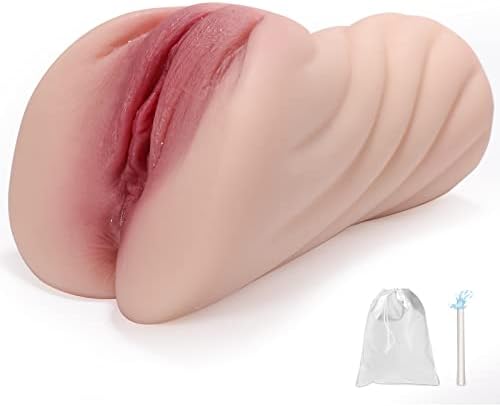 Pootеб пичка машки мастурбатор за мажи со 3Д реална вагина и тесен анален, животен маж -мотор за мажи мастурбација со стап за сушење,