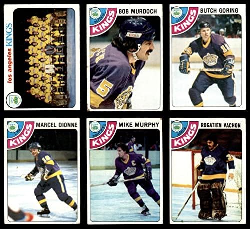1978-79 Топс Лос Анџелес Кингс во близина на екипата се постави во Лос Анџелес Кингс-хокеј ГД+ Кралеви-хокеј