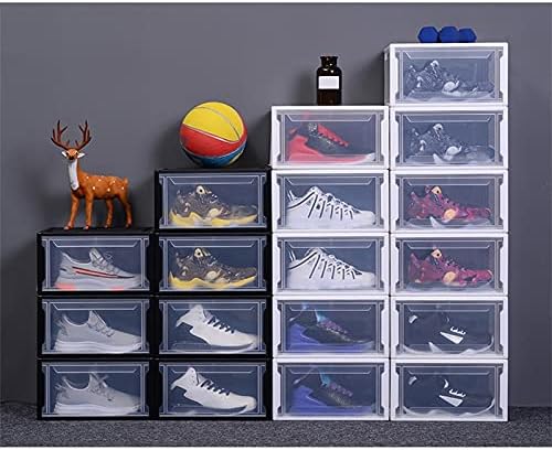 Пластична ПП -пластична ПП Проucирна кутија за чевли Мултифункционална домашна фиока за комбинирани кутии за складирање мажи/жени чевли Организатор