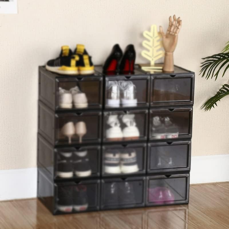 Кутија за чевли MFCHY, задебелен приказ за складирање, кабинет за чевли за чевли за чување чевли за чување чевли