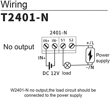 Hifasi DC 12V двојно LED Display Time Relay Module T2401-N Дигитално временско одложување на релејниот циклус на циклусот на прекинувачот