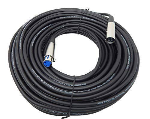 Вашата кабелска продавница 150 стапки XLR 3 пински машки/женски микрофон кабел 20 AWG
