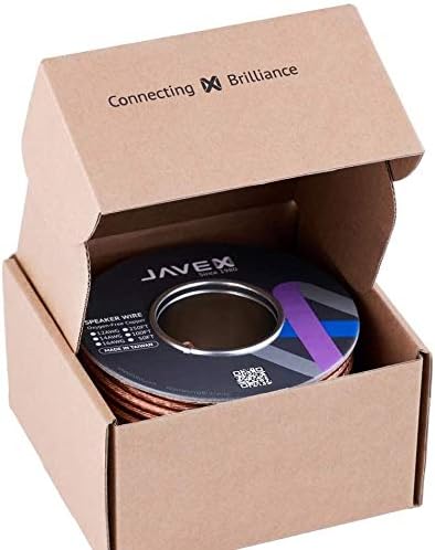 Javex 12-мерач на звучникот AWG AWG OFC без кислород бакар 99,9% кабел за Hi-Fi системи, миксер, засилувачи, AV приемници, домашен