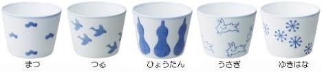 Зајак од 3,1 инчи порцелан на чаша изработен во Јапонија