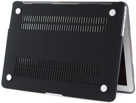 MOSISO Пластични Хард Школка Случај &засилувач; Капакот На Тастатурата &засилувач; Заштитник На Екранот Само Компатибилен Со MacBook Pro Ретина 15 инчен, Црна