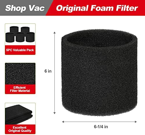 Продавница-VAC 90671 Торба за филтрирање+Продавница-VAC 90585 Филтер за ракави за пена