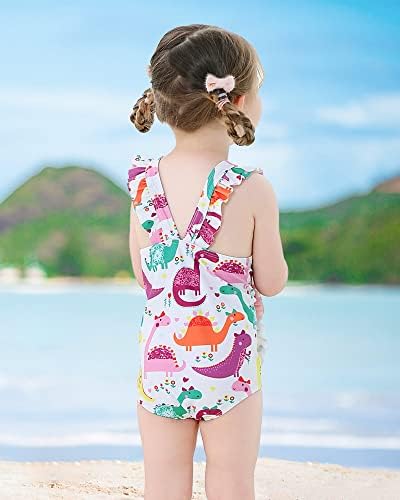 Алисистер дете мали девојчиња за капење костими за капење со едно парче лето симпатична облека за капење
