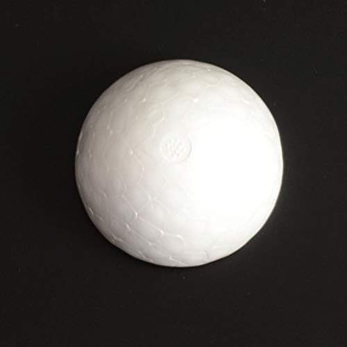 Општо занаетчиски материјали генерички тркалезна пена 15 парчиња 8 см 8 см од бела занаетчиска пена моделирање занаетни полистирен топки полистирен занаетчиски топ
