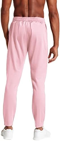 Обични панталони за џогерски панталони за машка панталони за машка панталони за вежбање удобни тенок вклопени џемпери со длабоки отворени