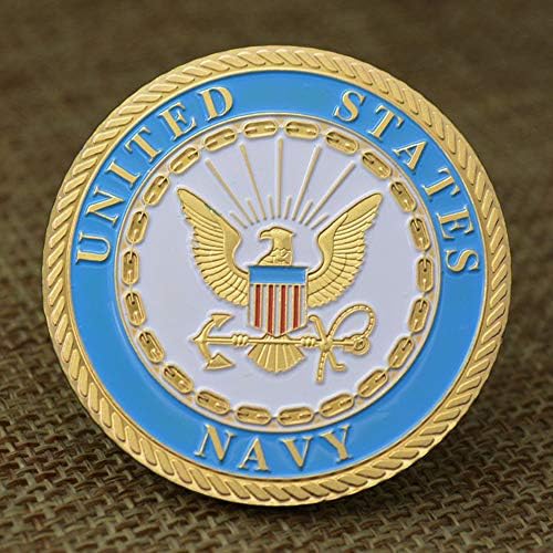 Комеморативен Предизвик На Американската Морнарица Монета Ветерани Воена Монета