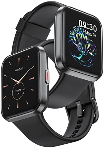 Portzon Smart Watch for iOS и Android телефони, часовници за мажи жени IP68 водоотпорен смарт часовник фитнес тракер часовник со срцев ритам/монитор