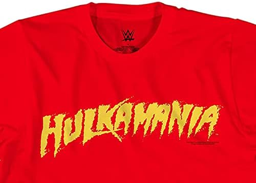 Wwe СУПЕРЅВЕЗДА Hulk Hogan Кошула-Hulkamania Холивуд Хоган - Светски Шампион Во Борење Маица
