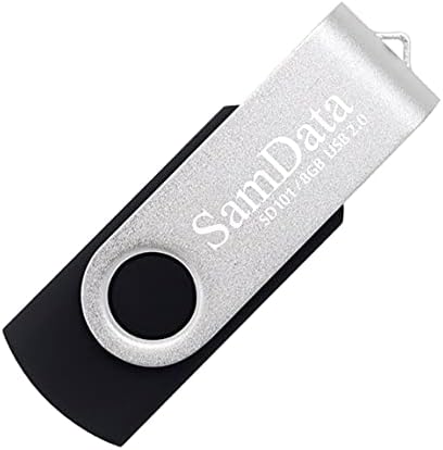 Samdata 8GB USB Flash Drives 1 пакет USB 2.0 Thumbs Drives 8 GB скок USB мемориски стап со LED индикатор
