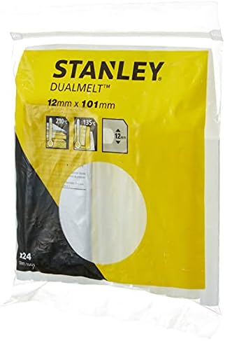 Stanley Stht1-70429 12 x 101mm топло стопено лепак за лепак - јасно