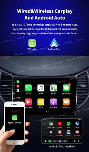 9 3+32GB Android 10 Во Цртичка Автомобил Стерео Радио Одговара За Toyota Camry 2002 03 04 05 06 GPS Навигација Главата Единица Carplay
