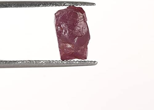 GemHub 4.15 CT Природно сурово црвен гарнет камен груби кристали, правење жица завиткување, лекување на карпи подароци