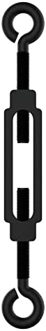 Национален Хардвер N820 - 117 Turnbockle Око, 3/16 € 5-1/2, Црна