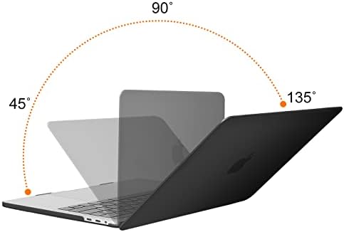 Mosiso компатибилен со MacBook Pro 13 Inch Case M2 2023, 2022, 2021- A2338 M1 A2251 A2289 A2159 A1989 A1708 A1706, Пластична тврда обвивка