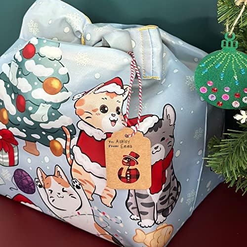 Завиднички Божиќни празници Алибаг колекција за еднократна торба за купување