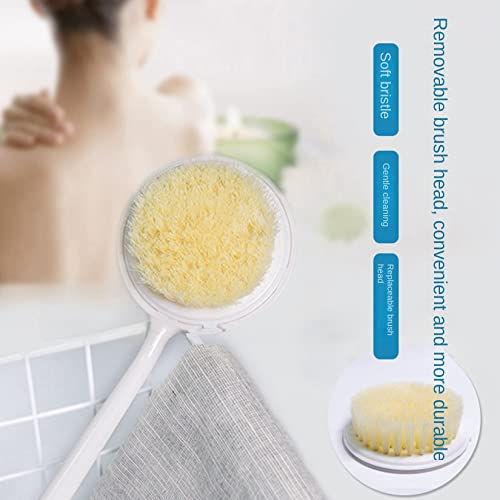 Меки влакната за туширање четка за чистење на кожата за чистење на кожата за одвојување на бања, четка за четка за четка за бања додатоци