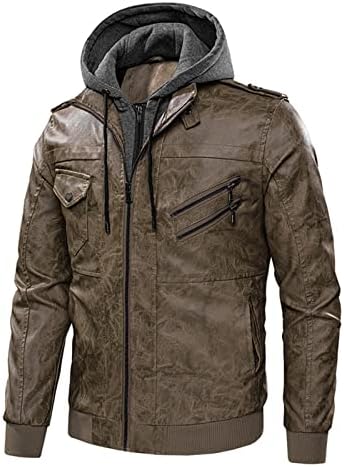 ADSSDQ MENCECK јакна, долги ракави зимски преголеми јакна мажи ретро тренинг одговараат на удобност џемпери по поштенски цврсти